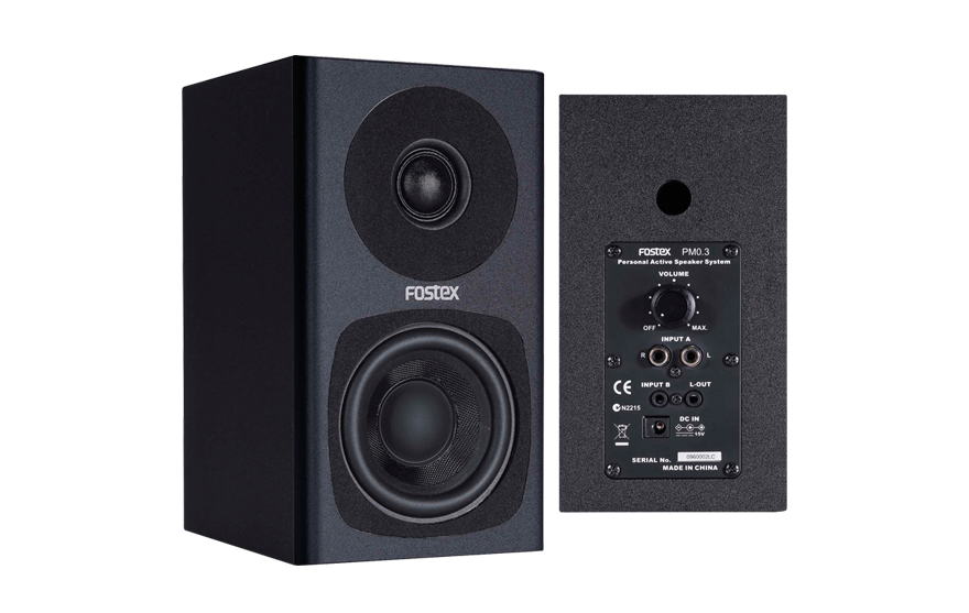 PM0.3H Active Speaker System - Speakers - Fostex - ECT