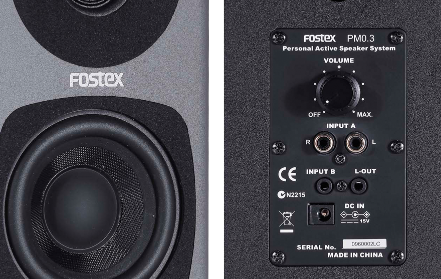 PM0.3H Active Speaker System - Speakers - Fostex - ECT